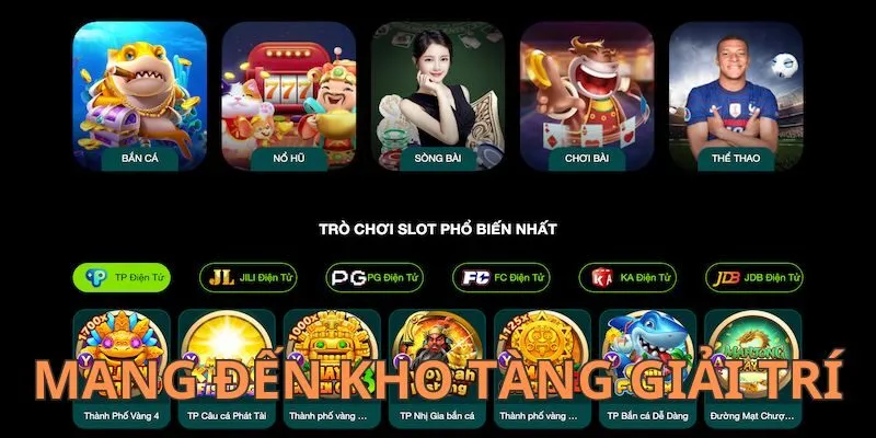 69VN mang đến một kho tàng giải trí siêu khủng